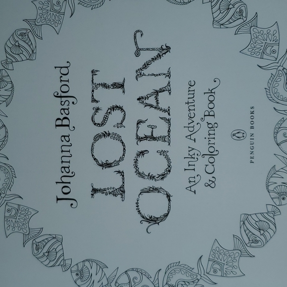 Lost Ocean: An Inky Adventure & Coloring Book - Picture 6 of 6